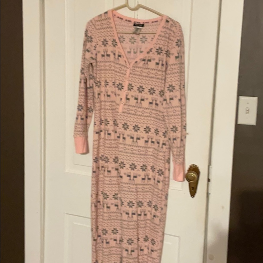 Joe Boxer size M women’s onesie pajamas